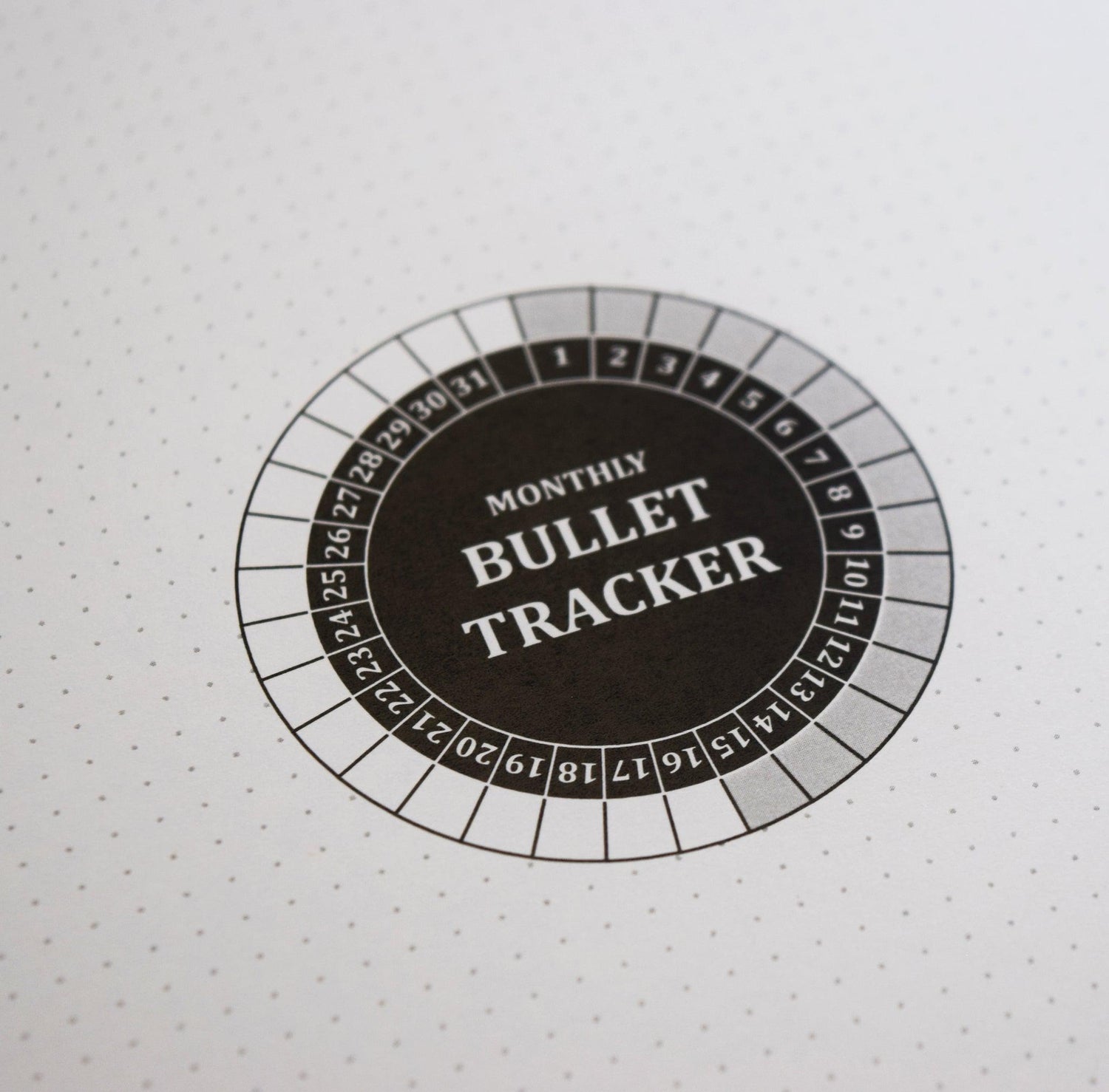 bullet tracker monthly planner