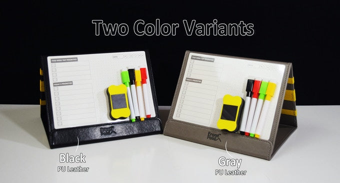 Front Fold™: Magnetic Dry Erase Weekly Whiteboard Planner (Reusable Desk Planner)
