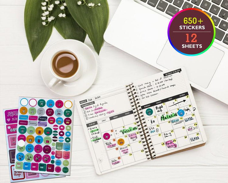 650 stickers for planners